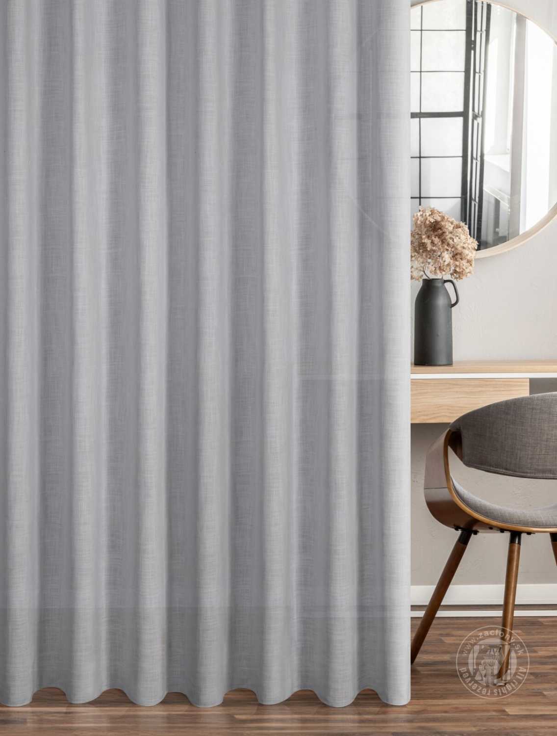 Záves SERENA strieborný, 320cm