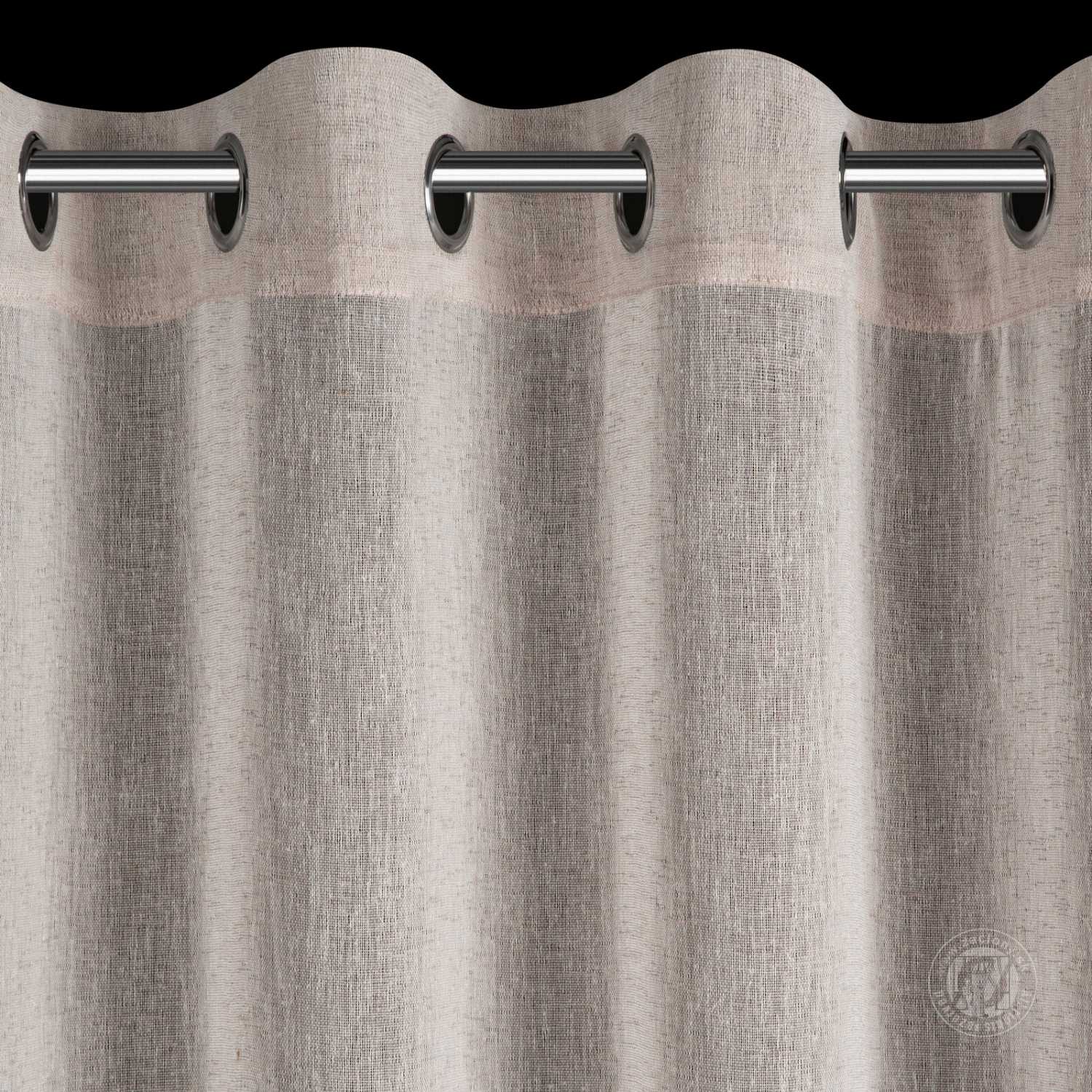 Záves ANGELICA na krúžkoch 140x250cm ružový