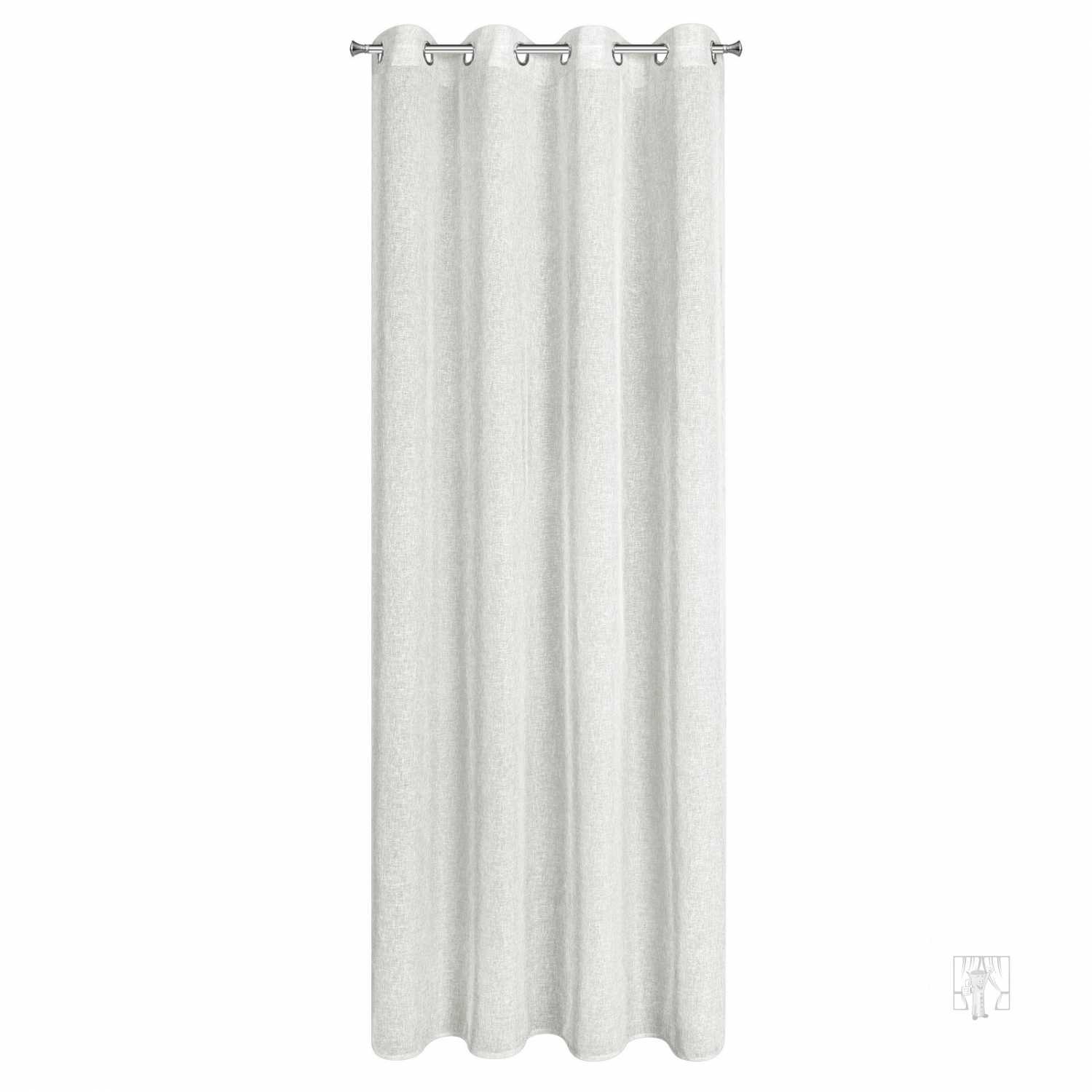 Záves ANGELICA na krúžkoch 140x250cm krémový