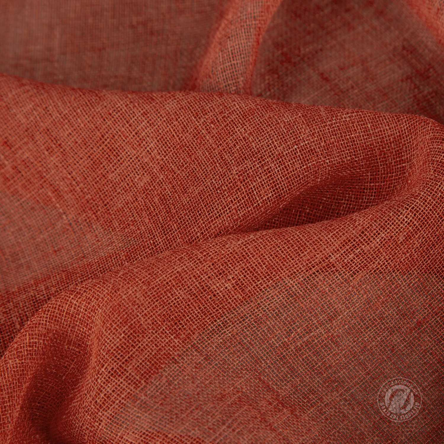 Záves ANGELICA na krúžkoch 140x250cm tehlový