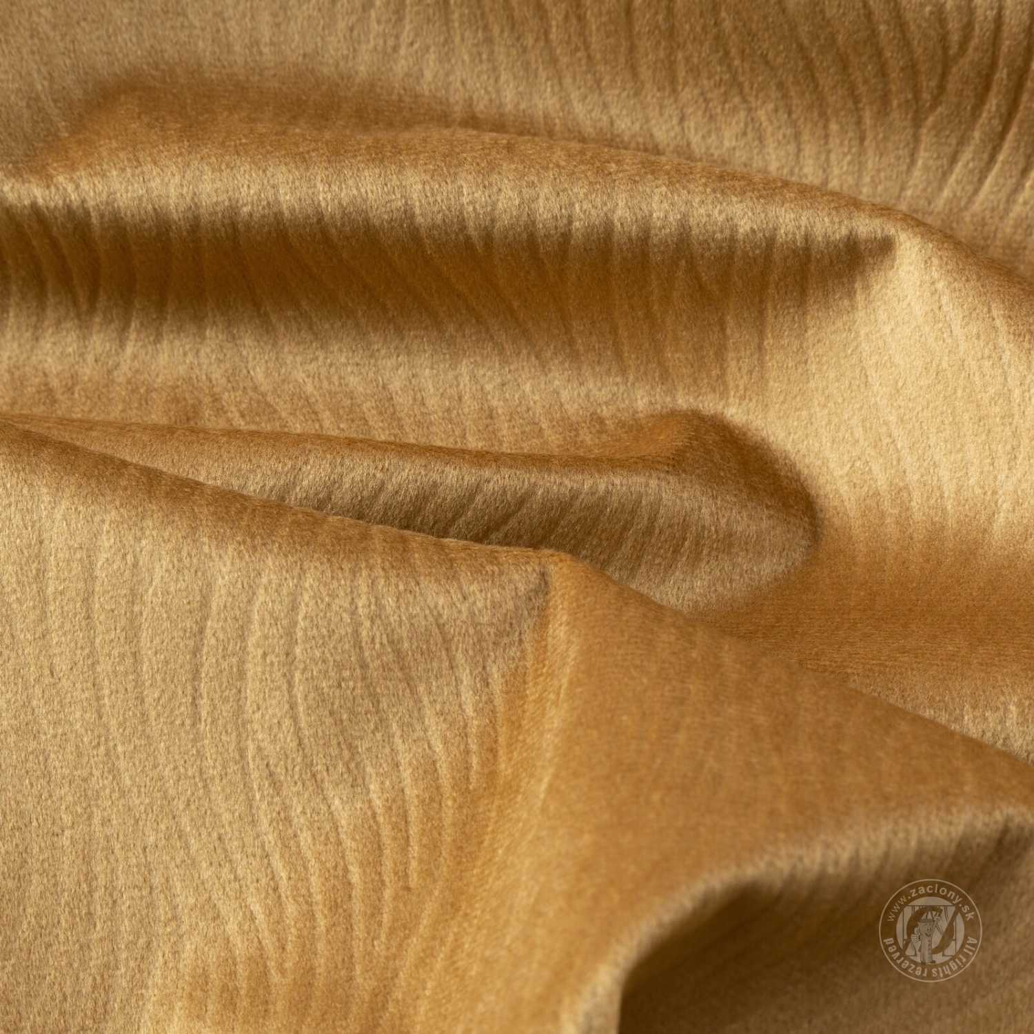 Záves LILI na krúžkoch 140x250cm horčicový