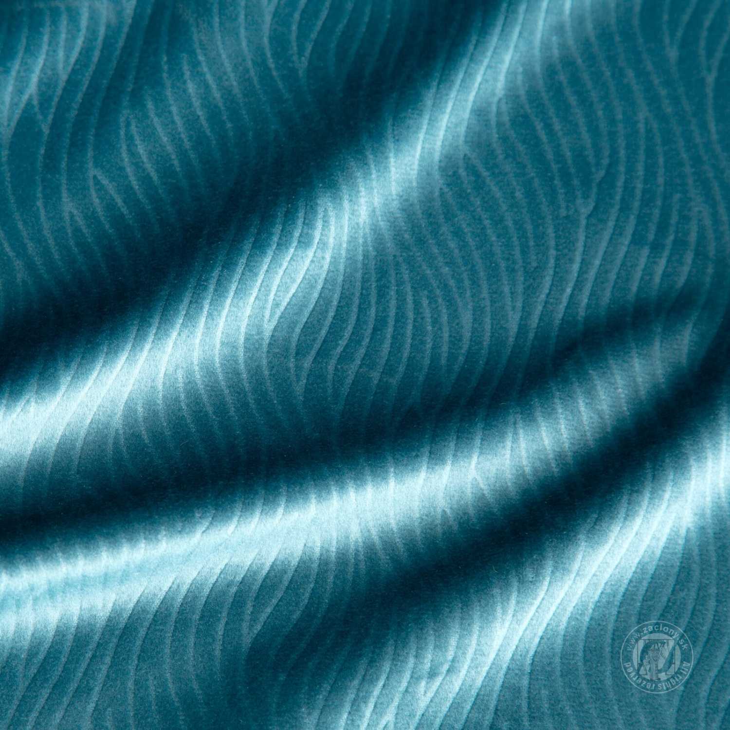 Záves LILI na krúžkoch 140x250cm modrý