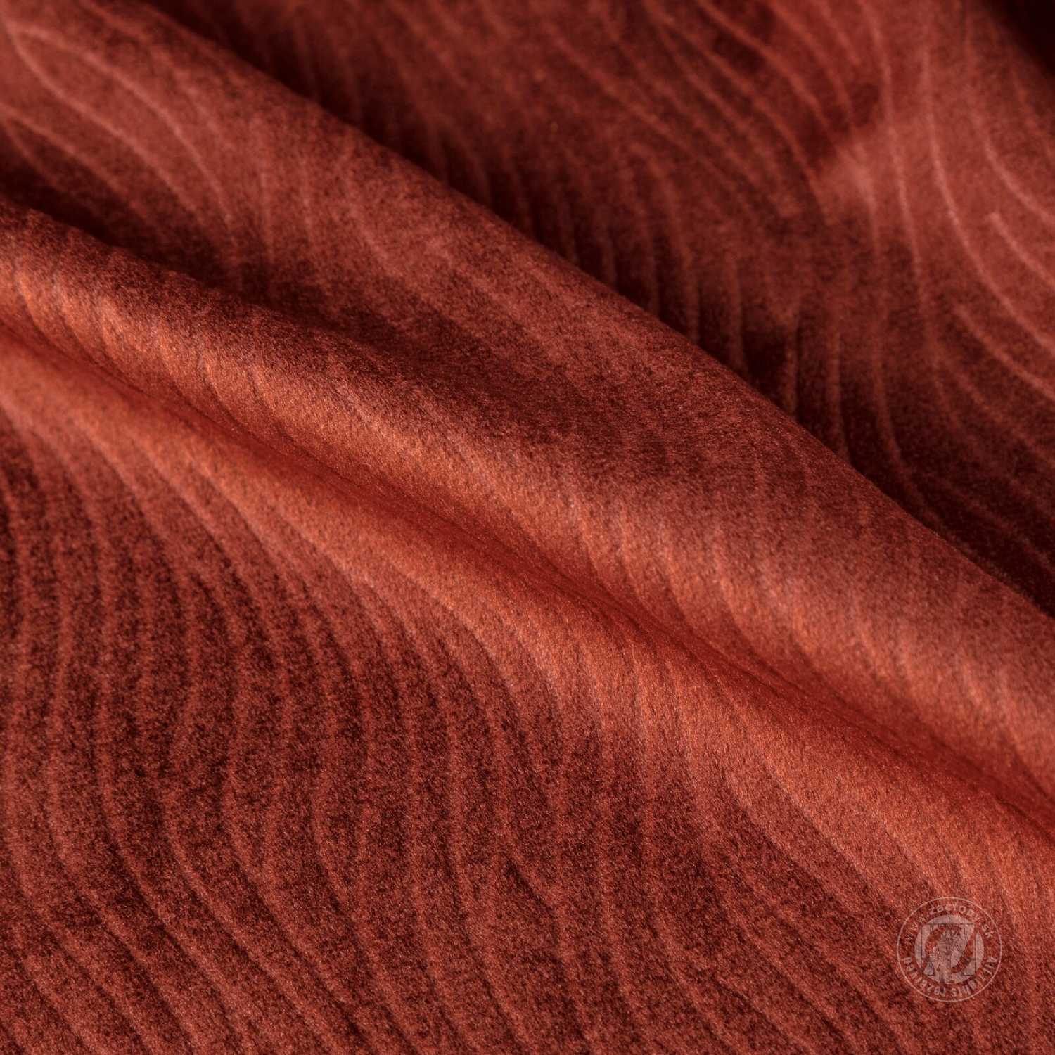 Záves LILI na krúžkoch 140x250cm tehlový