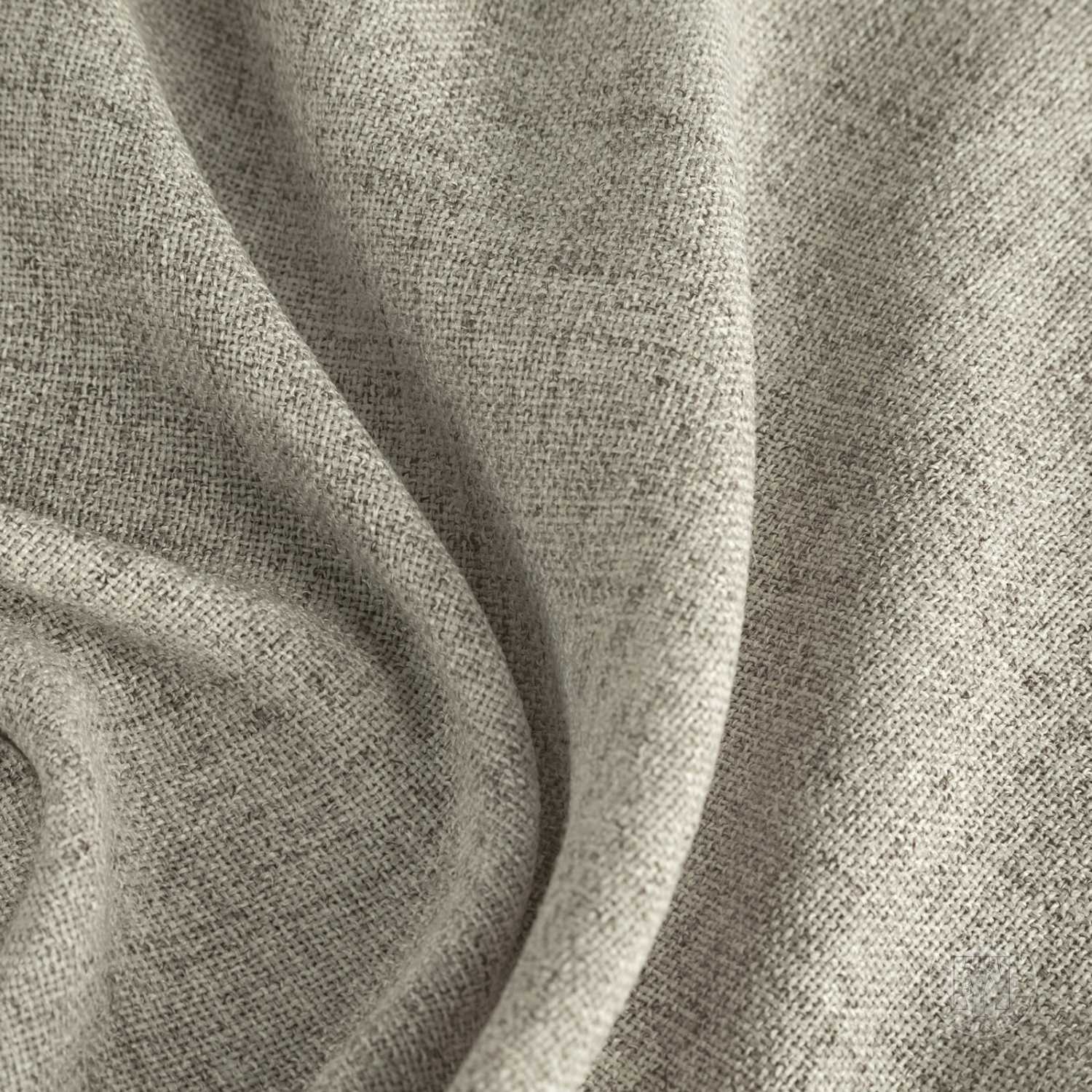 Záves LINDA na krúžkoch 140x250cm tmavobéžový