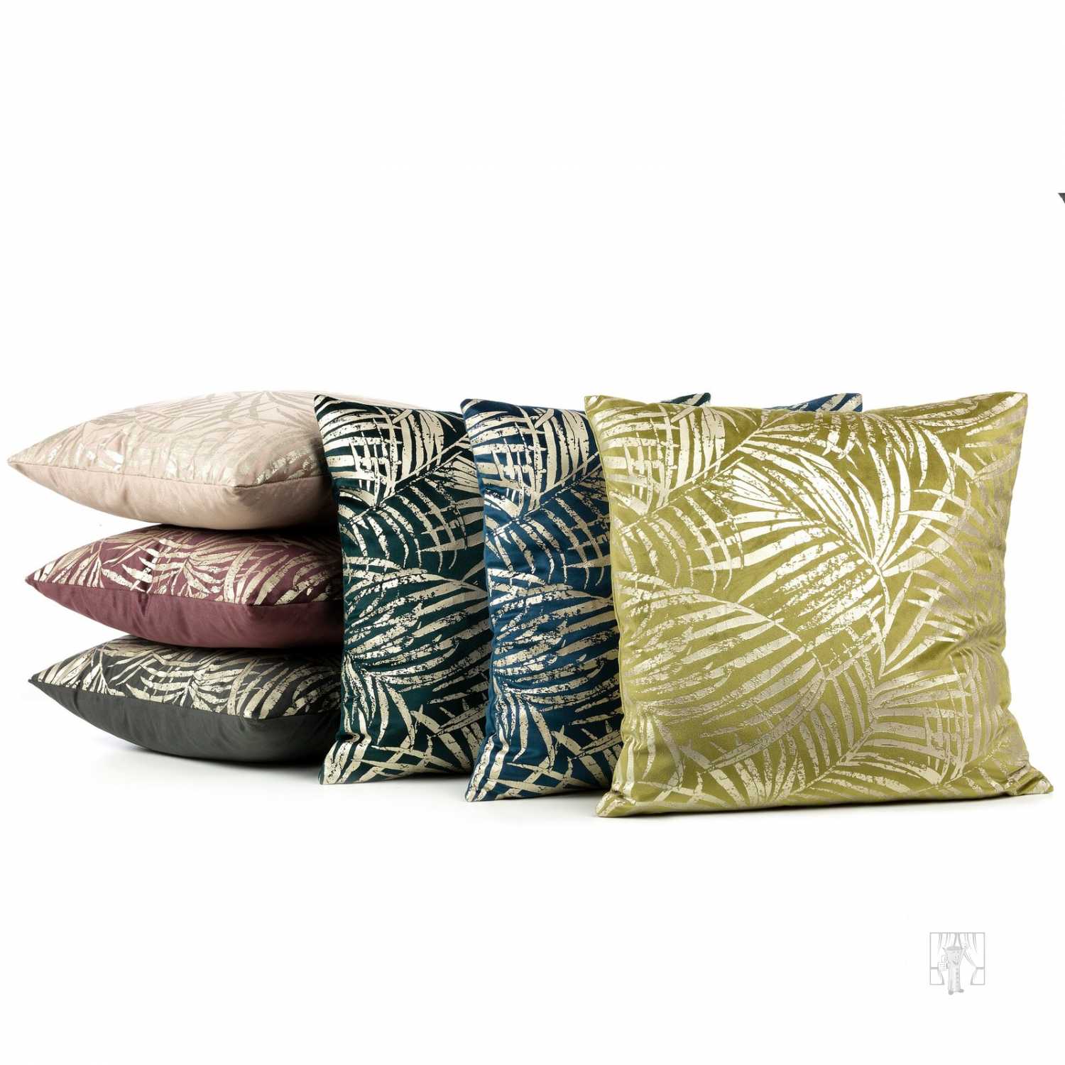 Obliečka na vankúš BLINK26 45x45cm fialová/zlatá