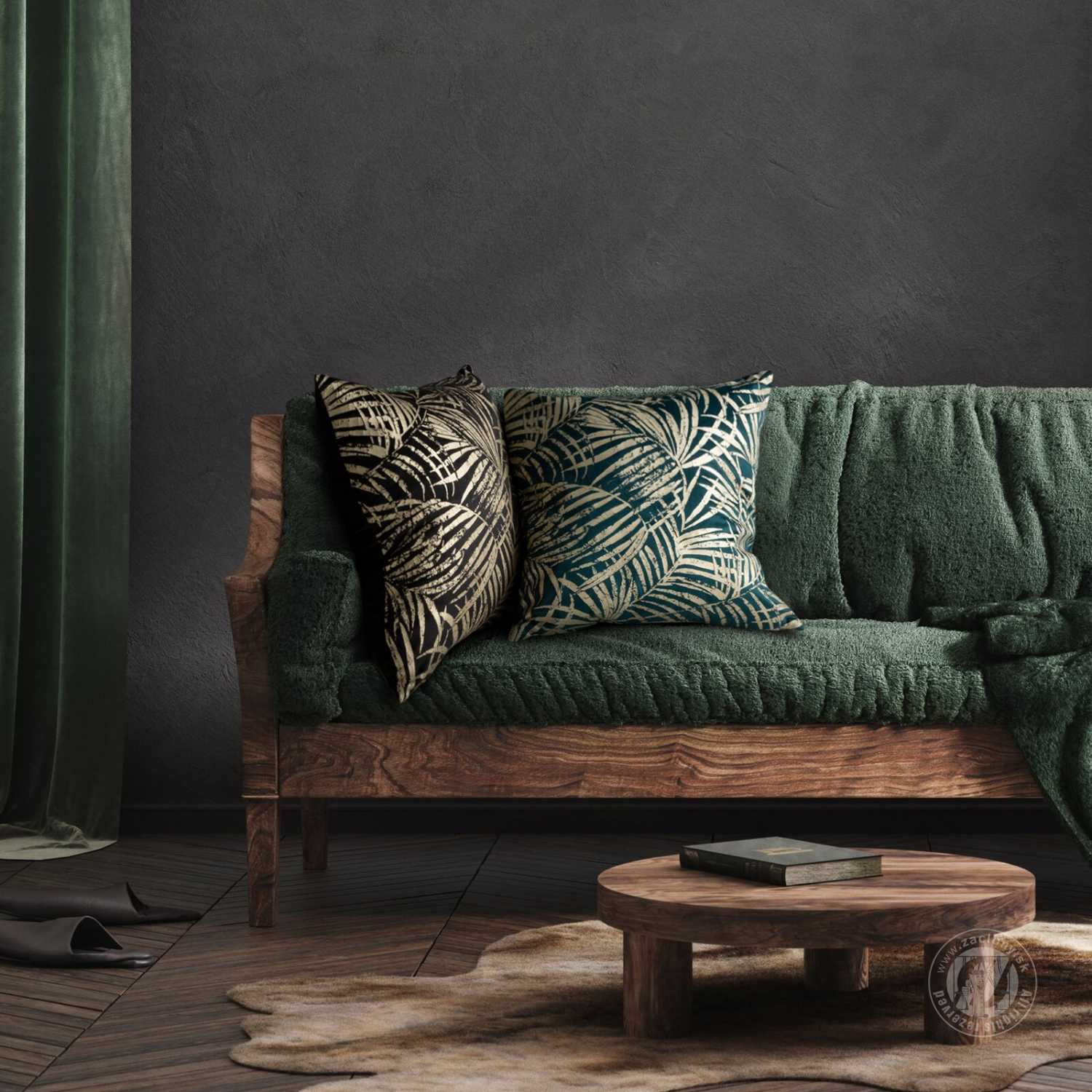 Obliečka na vankúš BLINK26 45x45cm fialová/zlatá