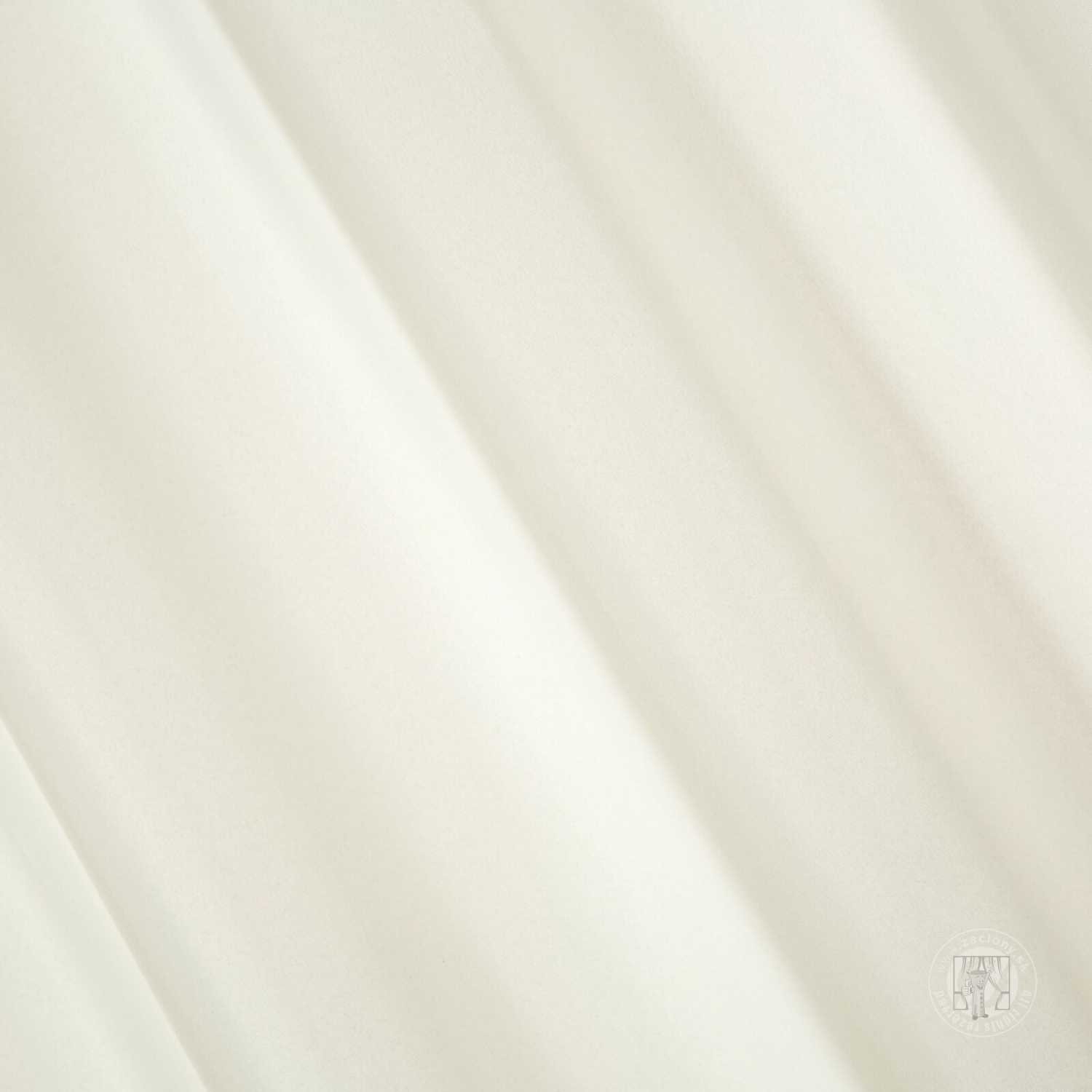 Krátky záves RITA na krúžkoch krémový 140x175cm