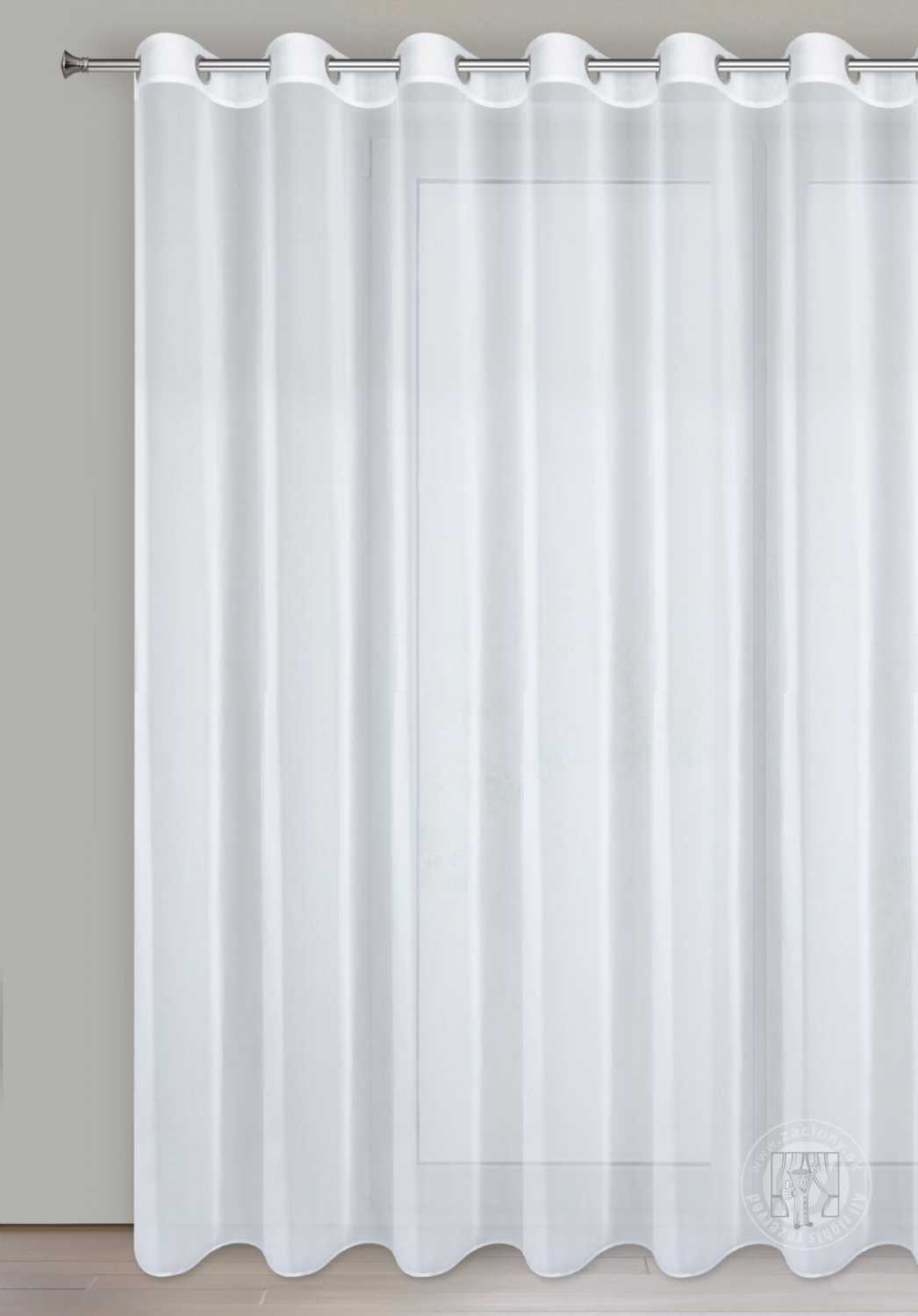 Záclona ARLETA na krúžkoch 350x270cm biela