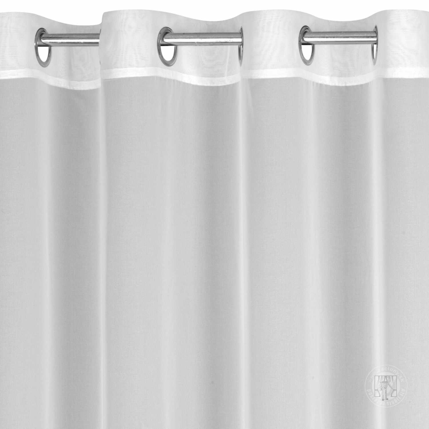 Záclona ARLETA na krúžkoch 350x270cm biela