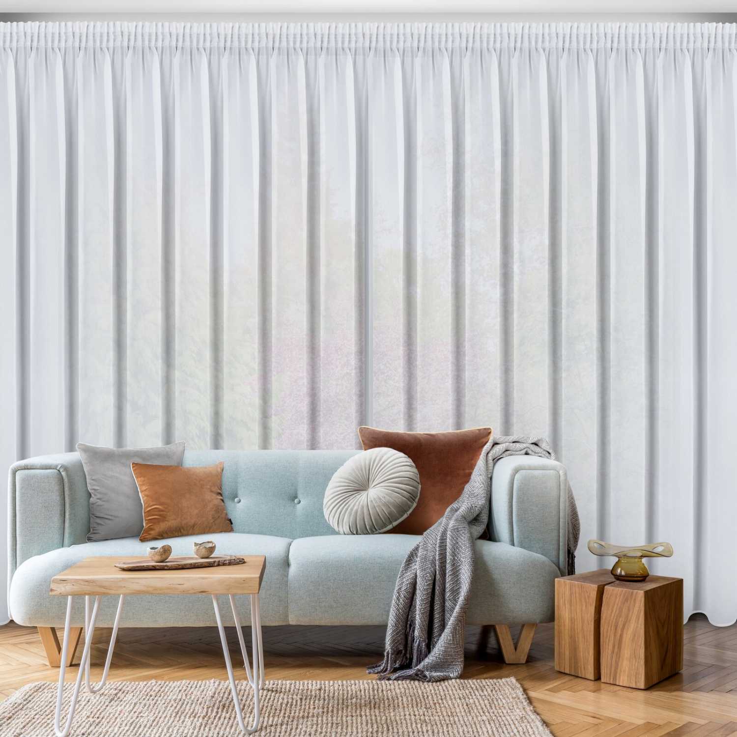 Záclona ARLETA na páske 350x270cm biela