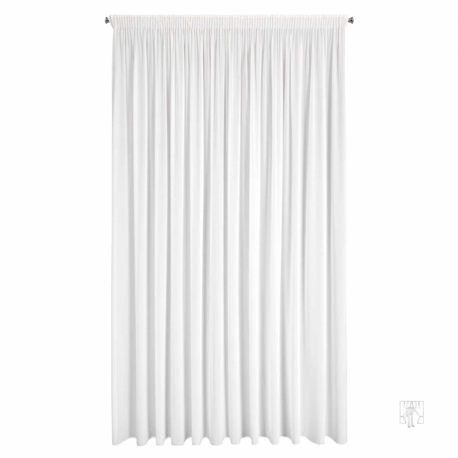 Záclona DEBRA na páske 300x270cm biela