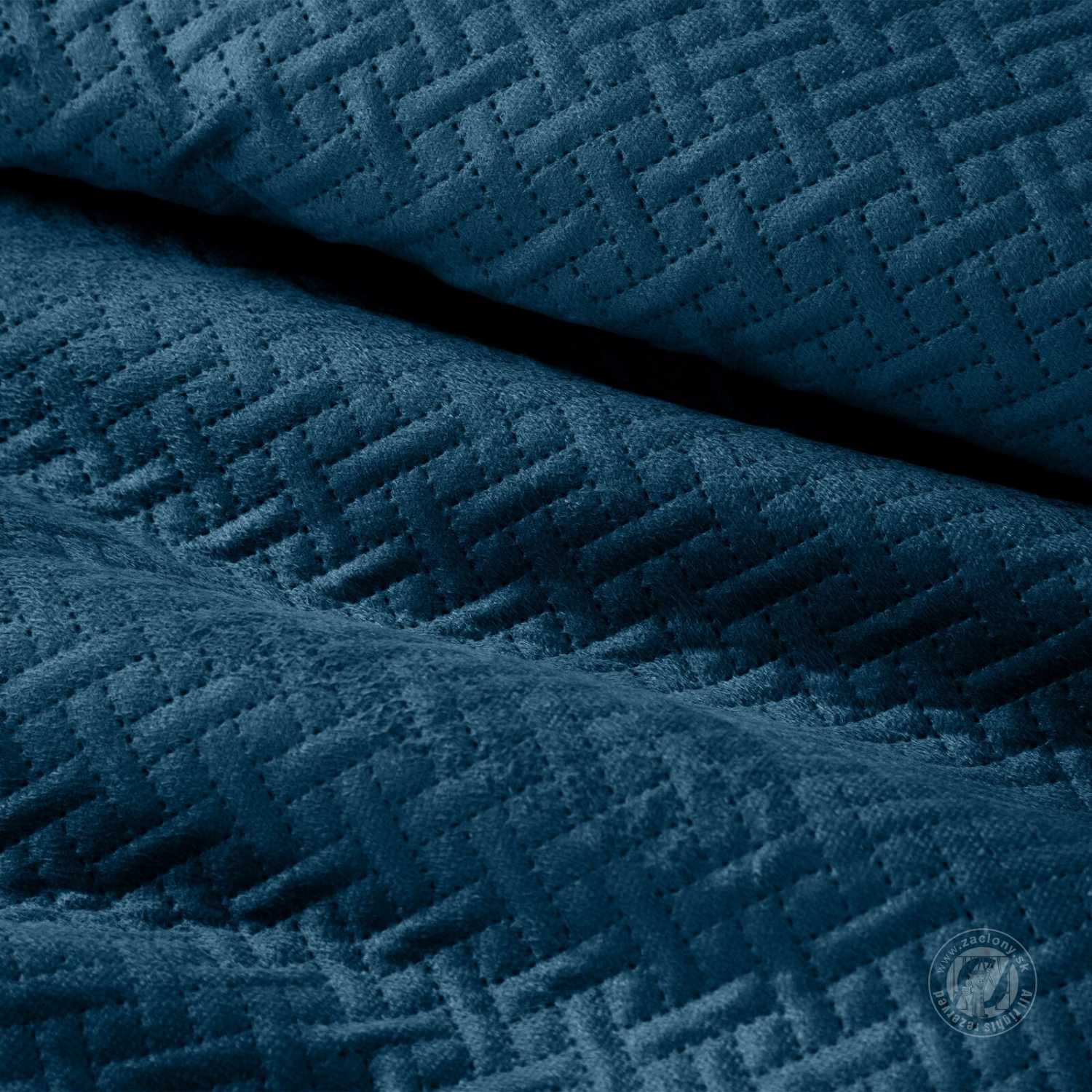 Prehoz na posteľ LUIZ5 170x210cm granátový