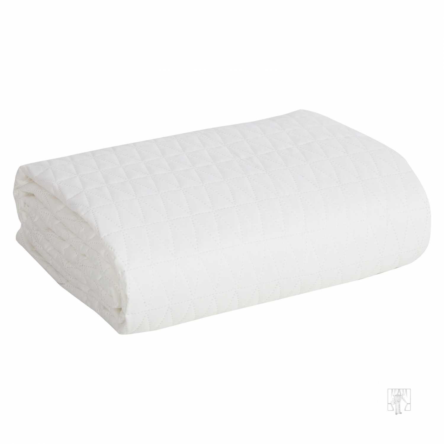 Prehoz na posteľ BONI 170x210cm biely