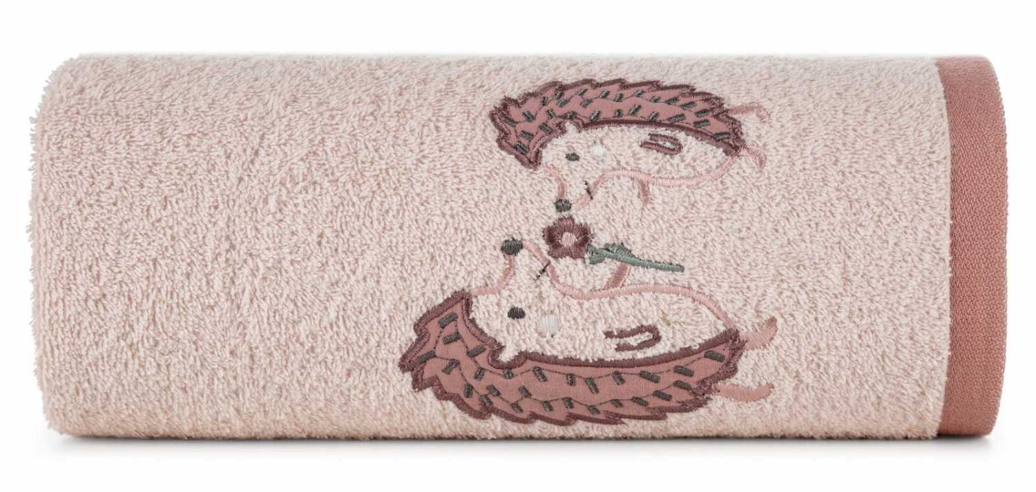 Detský uterák BABY 15x21cm ružový s ježkom