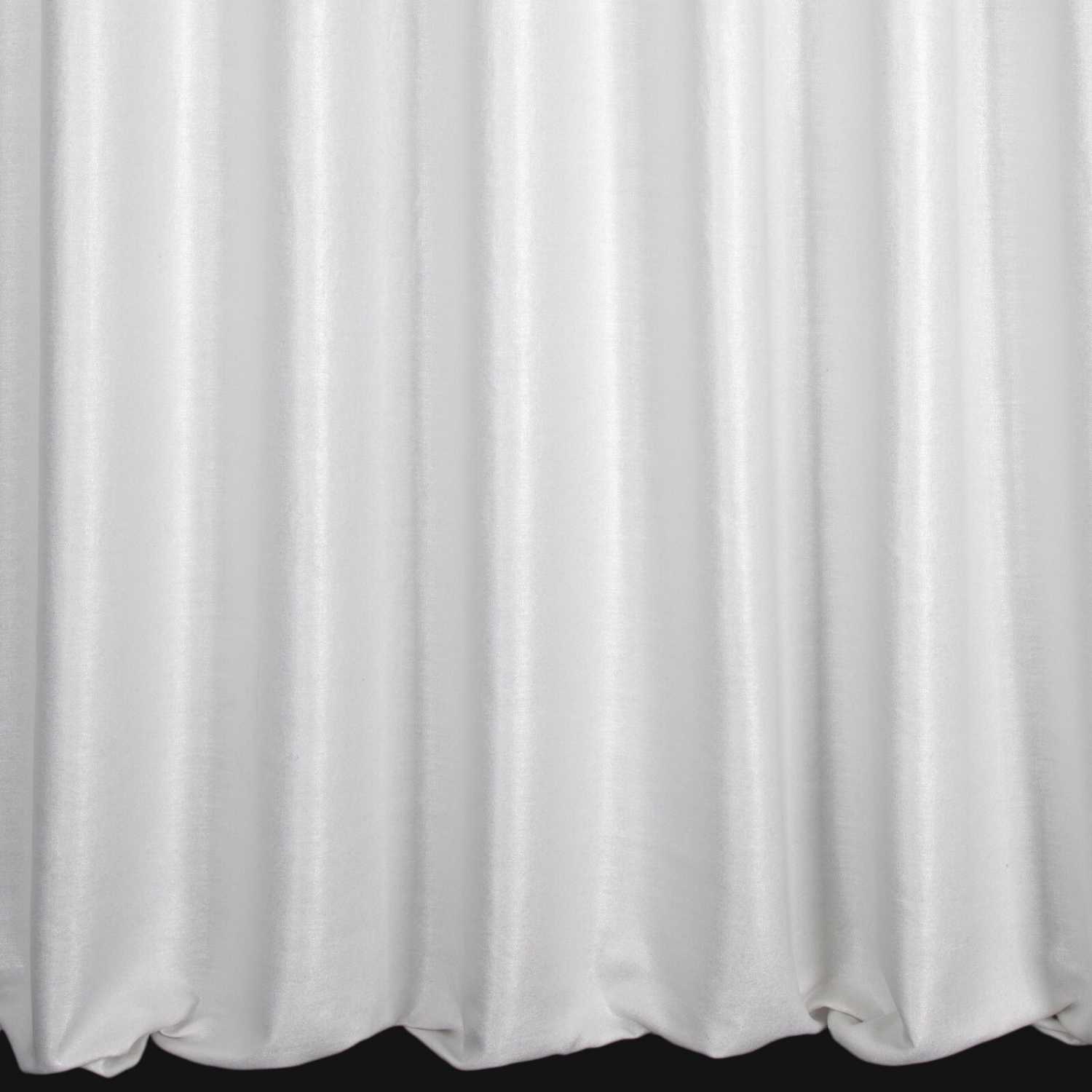 Záves s prímesou ľanu ALIA biely, 300cm