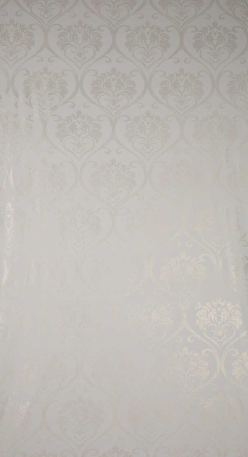Zamatový záves DAMASK krémový/zlatý, 300cm