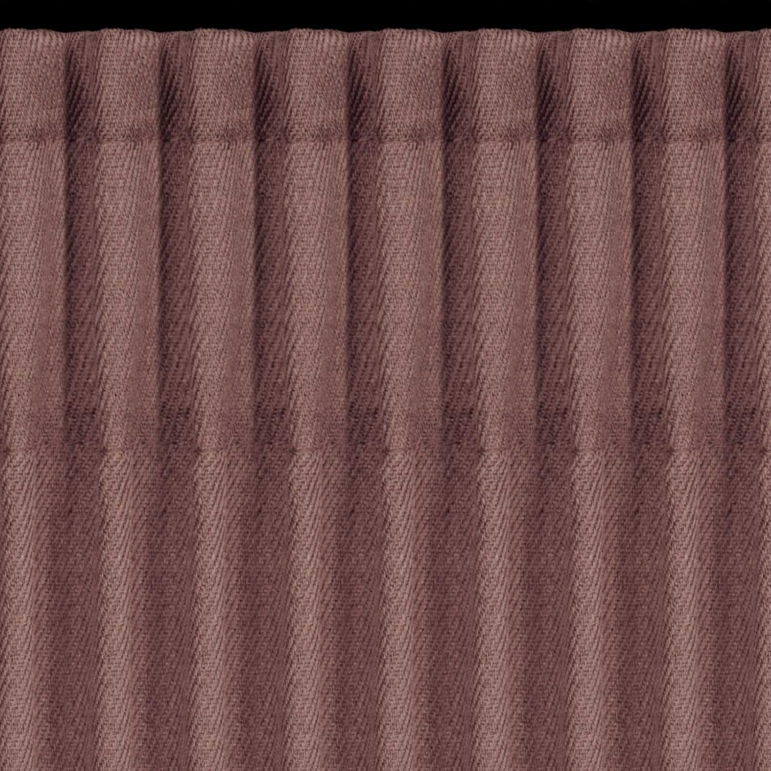 Záves OLENA na páske 140x270cm tmavoružový