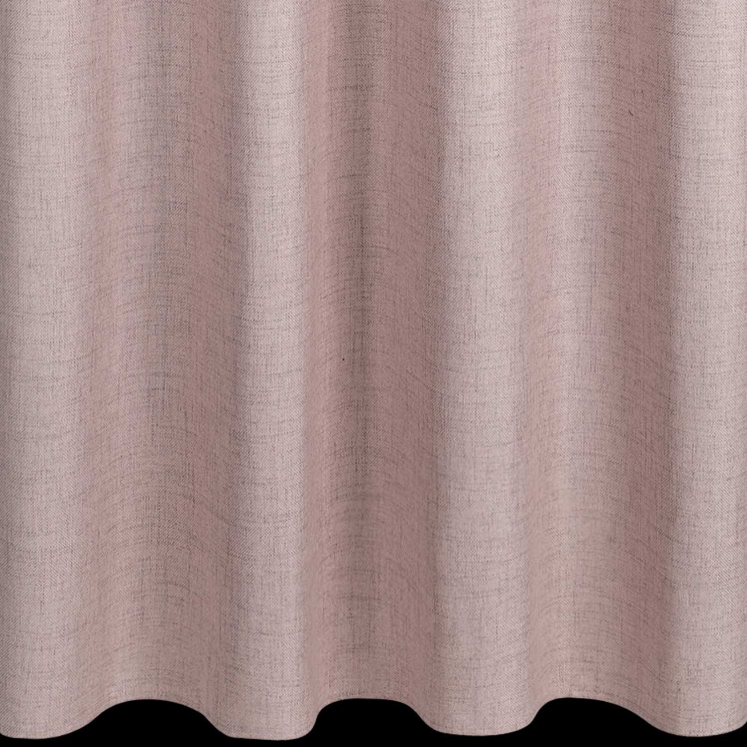 Záves JULA na krúžkoch 140x250cm púdrový