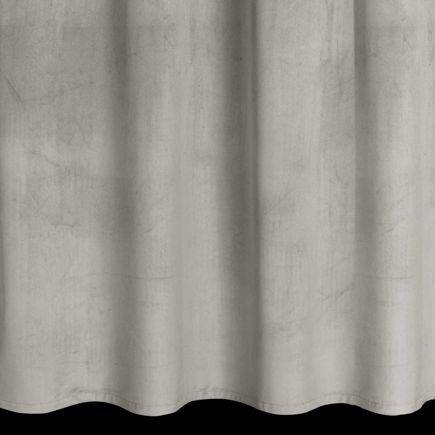 Záves ANTARA na krúžkoch s úchytkou 140x270 cm svetlostrieborný