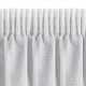 Záclona LENA na krúžkoch biela/strieborná 350x250cm