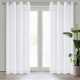 Záclona ESIM na krúžkoch biela 140x250cm