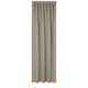 Záves MILAN na flex páske tmavá béžová 140x300cm