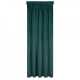Záves VILLA na páske tmavý tyrkysový 140x270cm