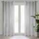 Záclona AMANDA na krúžkoch strieborná 140x250cm