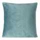 Zamatová obliečka na vankúš SOFIA 45x45 cm svetlomodrá