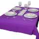 Teflonový obrus vodoodpudivý 150x220 cm fialový