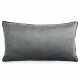 Vankúš GAJA3 s lemovaním 30x50 cm grafitová
