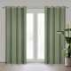 Záves RITA na krúžkoch tmavý mätový 140x250cm