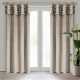 Záves ERIN na krúžkoch 140x250 cm tmavobéžový