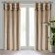 Záves ERIN na krúžkoch 140x250 cm tmavobéžový