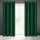 Záves BLACKOUT na krúžkoch 135x250cm tmavozelený