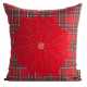Vianočná obliečka na vankúš SANTA CLAUS 45x45cm červená/zelená