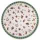 Kruhový kusový koberec Villeroy & Boch Toy´s Delight 106192 Red Multicolour, bez vlasu