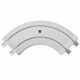 Oblúk ku plastovej koľajnici - vnútorný 2-drážkový