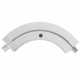 Oblúk ku plastovej koľajnici - vonkajší 1-drážkový