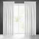 Záclona ESEL na páske biela 350x250cm