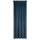 Záves VILLA na páske tmavý tyrkysový 140x270cm