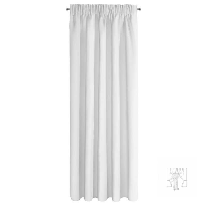 Záves LOGAN na páske 135x270 cm biely