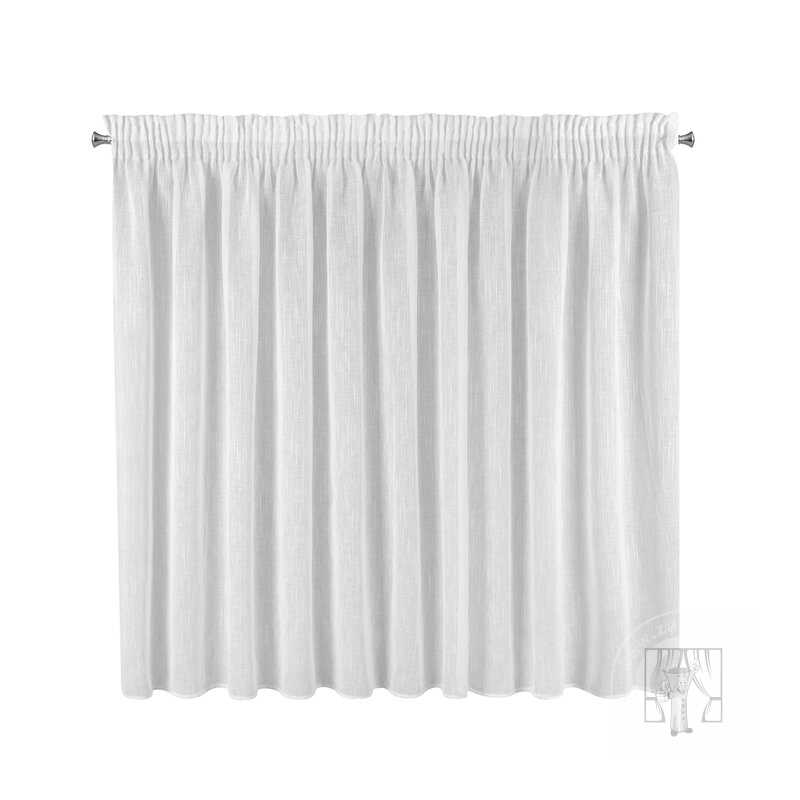 Záclona CARLA na páske biela 300x145cm