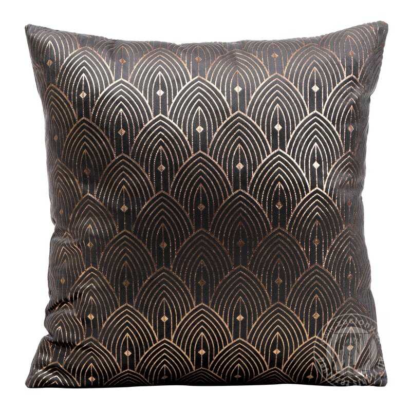 Obliečka na vankúš AGNES 40x40cm grafitová