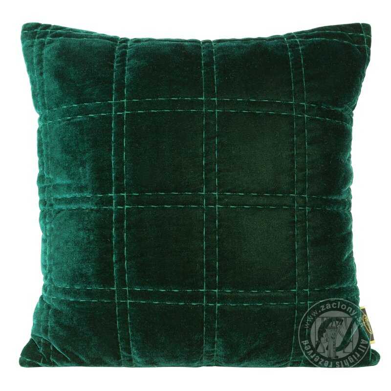Obliečka na vankúš PREMIUM KRISTIN2 45x45cm tmavozelená