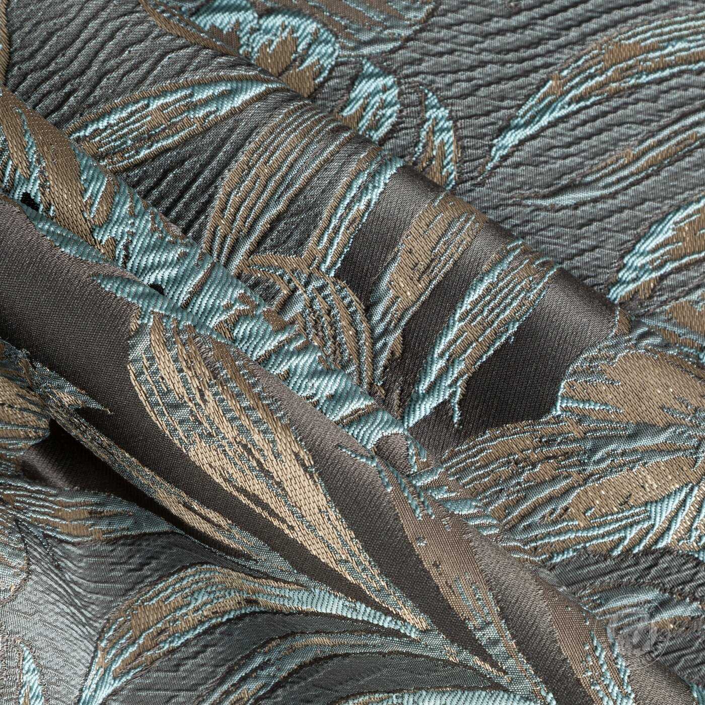 Dekoračná látka Premium P265/4 popolavá/ mätová