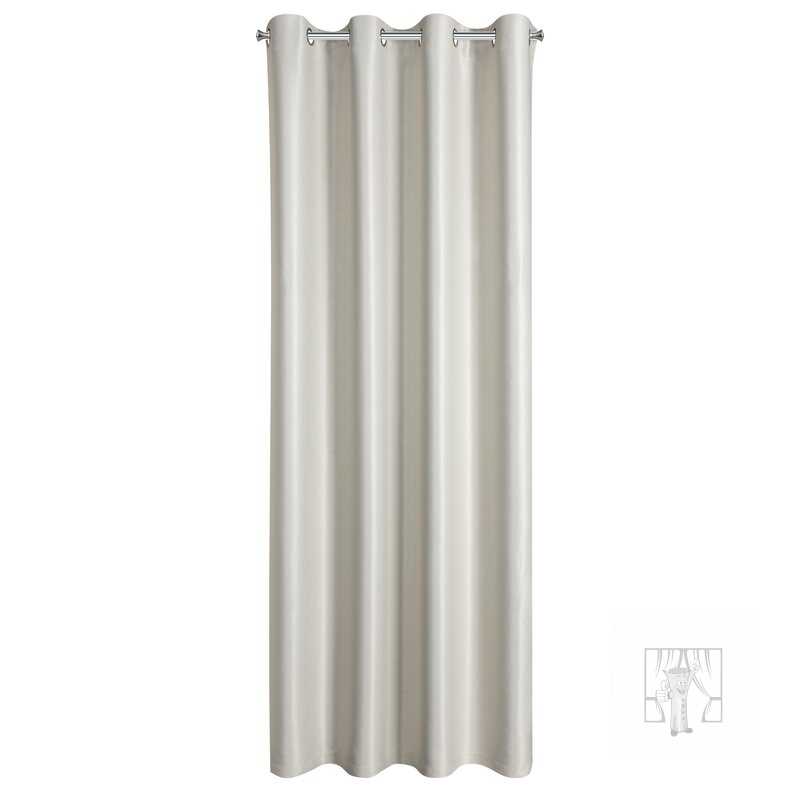 Záves SELINA na krúžkoch naturálny 140x250cm