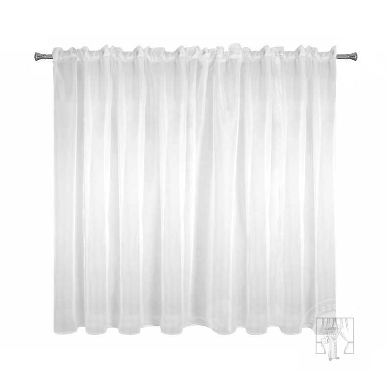 Záclona LUCY na páske biela 350x150cm