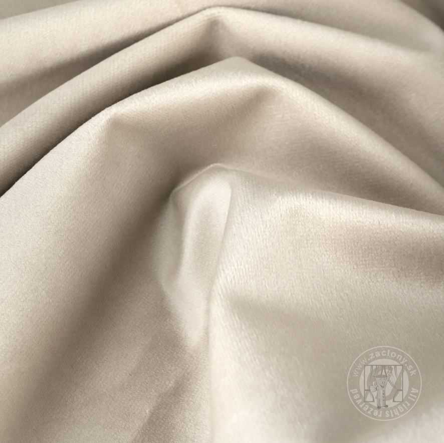 Záves PREMIUM VELVET P277/23 tmavý krémový