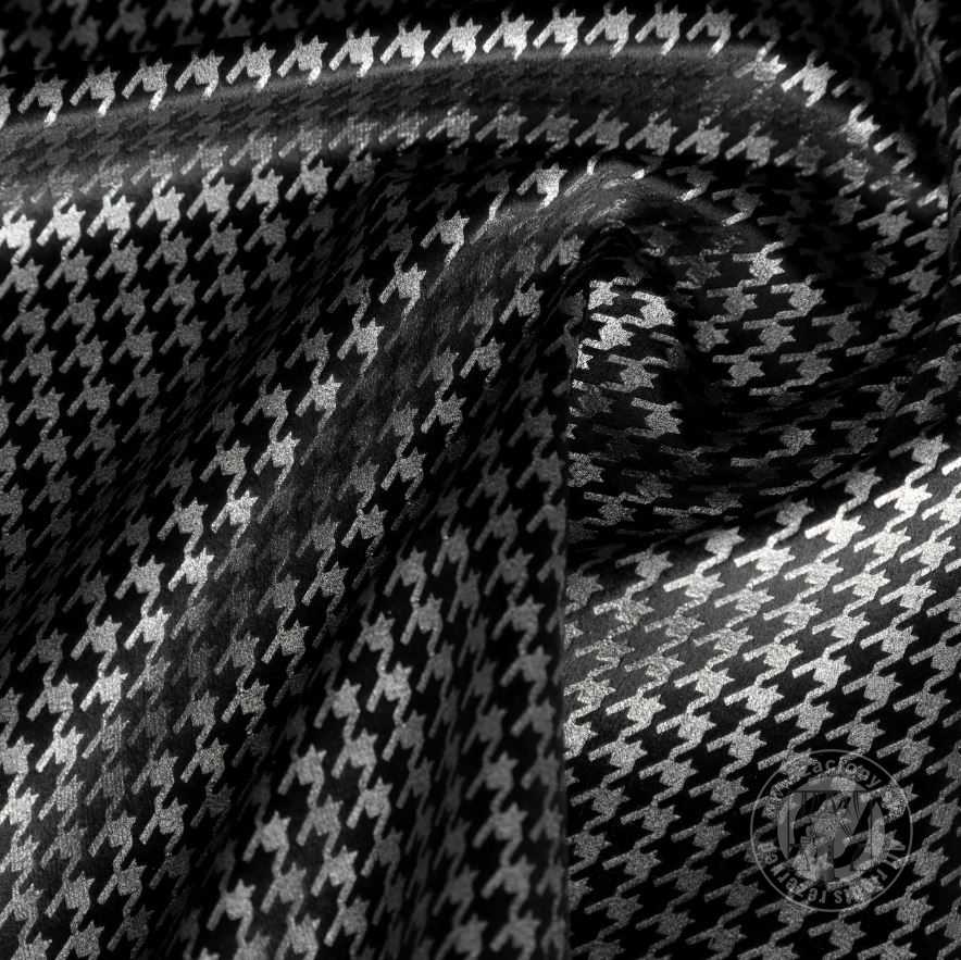 Dekoračná látka DARCY čierna